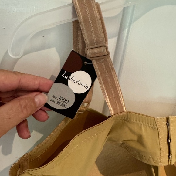 NWT Underwire Lace bra in tan or Black - Picture 4 of 6